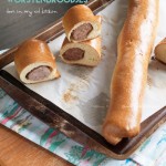 Dutch sausage rolls - perfect snack for game days! | in my Red Kitchen #snack #sausage #buns #rolls #bread