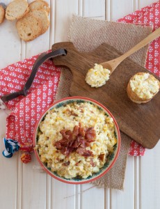 An egg salad with bacon and cheddar - sounds amazing right? | in my Red Kitchen