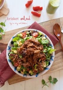 Mexican brisket salad, can I eat this every day? | in my Red Kitchen #brisket #salad #Mexican