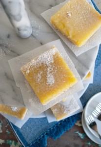 Simple lemon bars, refreshing dessert treat! | in my Red Kitchen #lemon #pie #lemonbars