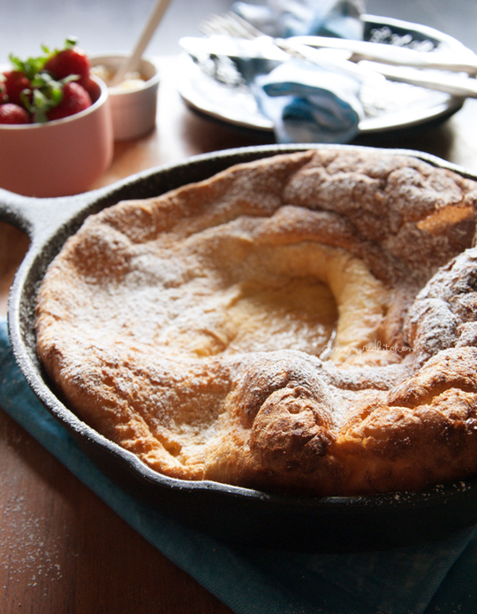 The most perfect Dutch baby pancake